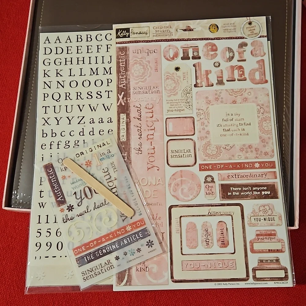 Kelly Panacci Sandylion Scrapbook Kit special person theme NIB Unisex